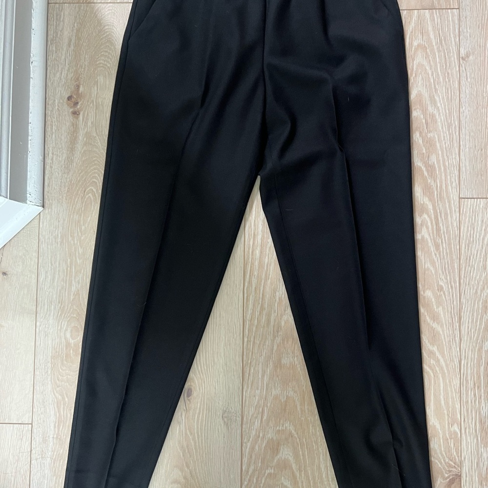 Ann Taylor Black Elastic Waist Pants